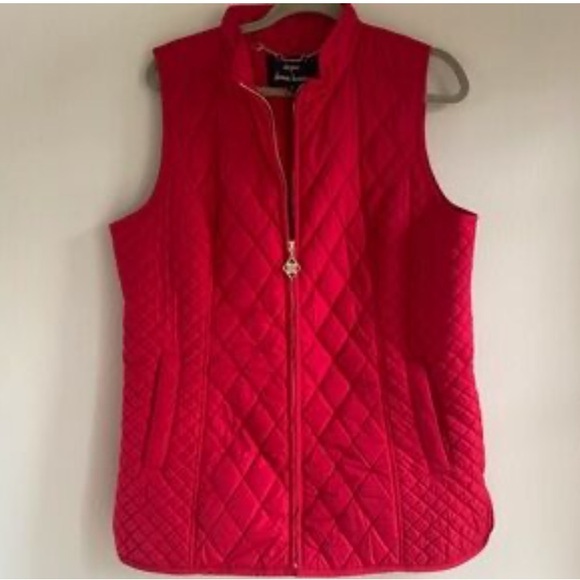 Jackets & Blazers - Women’s Red Vest, Size petite XL, used $5.00